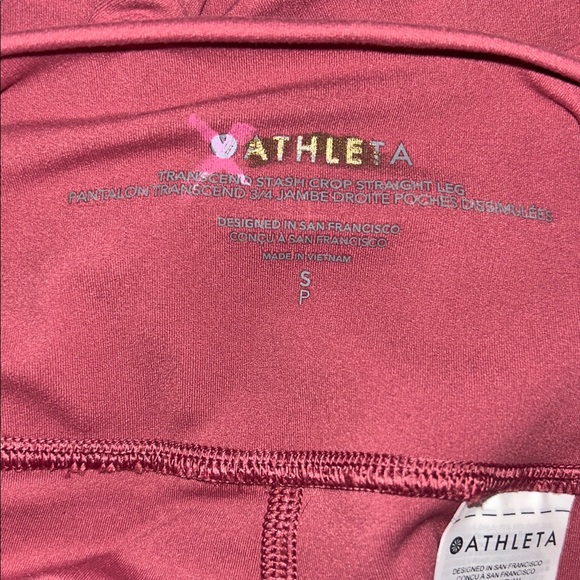 Athleta Transcend Stash Crop Straight Leg Pants - Picture 2 of 6